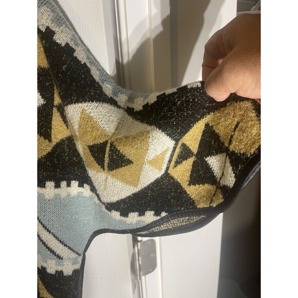 H&M AZTEC PRINT WOMENS LONG CARDIGAN SIZE SMALL - Picture 4 of 10